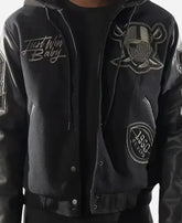LV Raiders Coach Antonio Pierce Black Jacket
